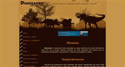 Desktop Screenshot of dinozaury.qever.com