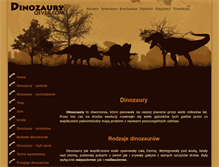 Tablet Screenshot of dinozaury.qever.com